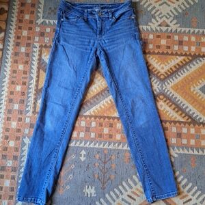 LC Lauren Conrad Jeans Women's Size 2 Blue High Rise Skinny Ankle Denim 27x28